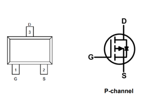 PD快充20W小功率VBUS应用PMOS管安森德ASDM20P09ZB