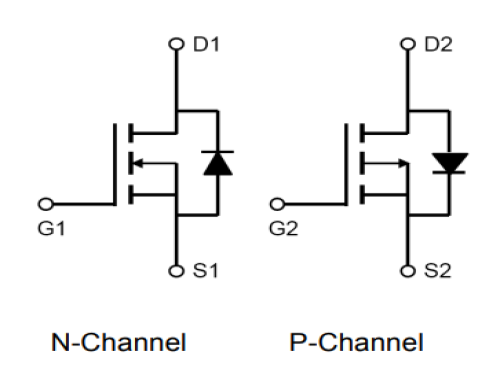 便宜的20V N+P无线充mos管SWH4608B