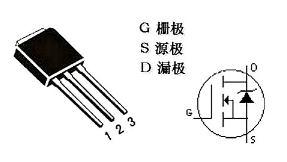 MOS管的三个引脚说明