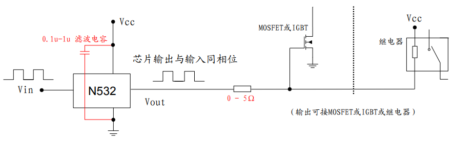 N532芯片典型电路应用设计原理图