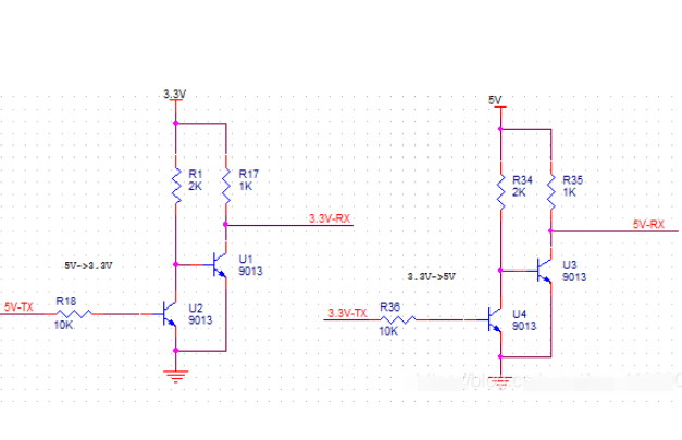 mos管电平转换电路3v3转1v8