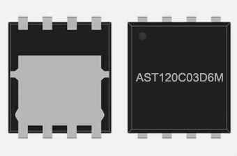 30V N+P无线充MOS管AST120C03D6M