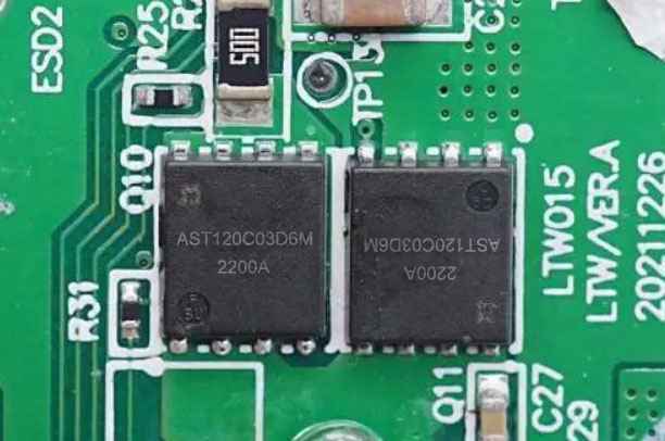 30V N+P AST120C03D6M场效应管用于无线充电器产品