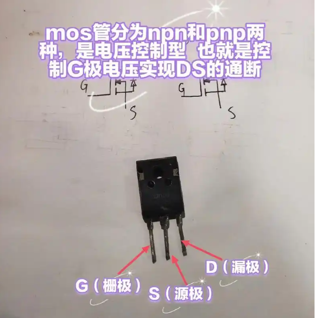 mos管是怎样控制电压的